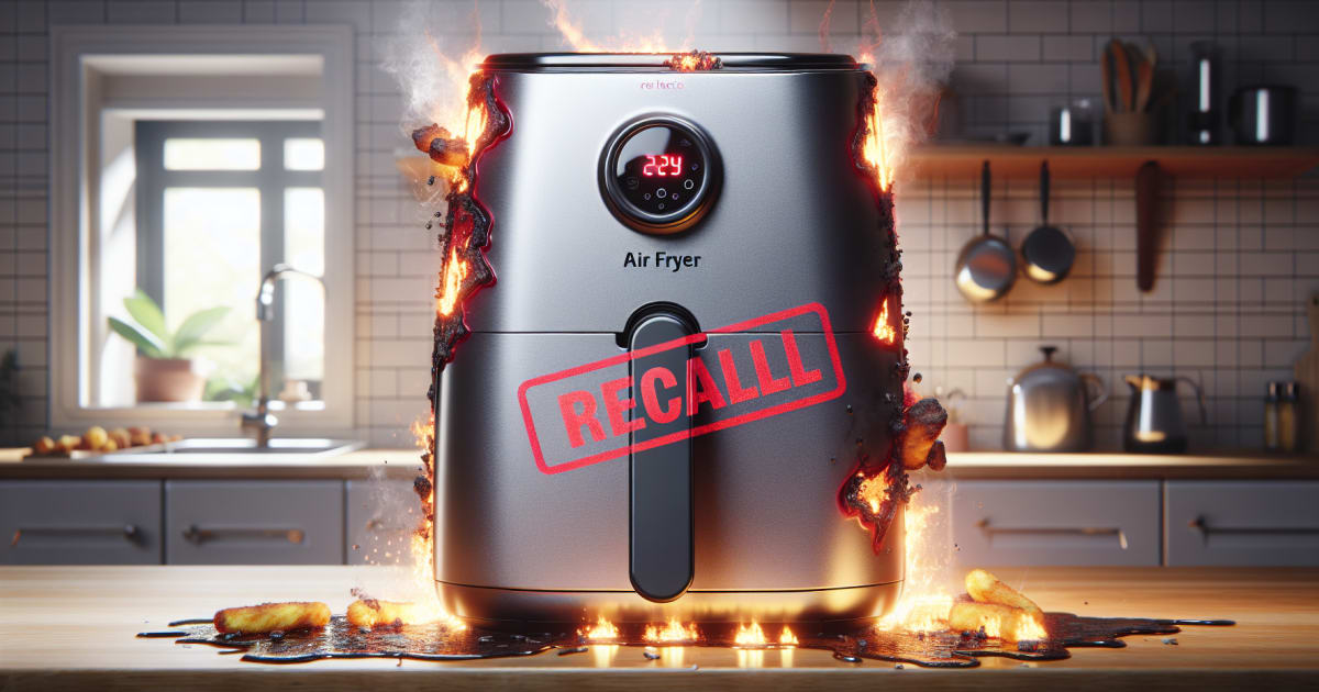 Urgent Recall 287K INSIGNIA Air Fryers Due to Fire Risk