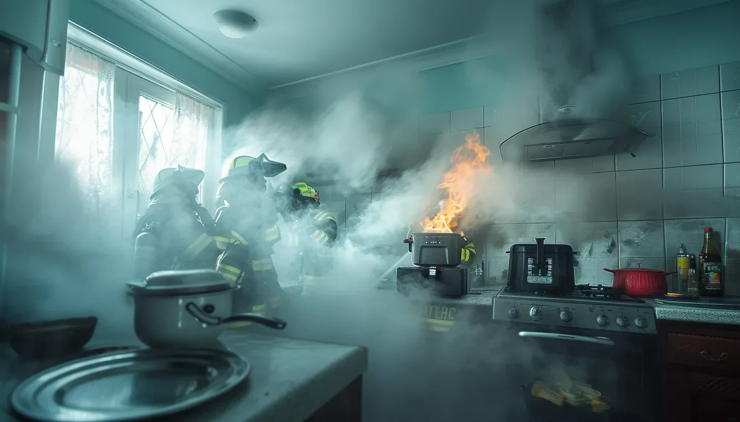 Kitchen Fire Incident: Importance of Smoke Alarms and Preventing ...