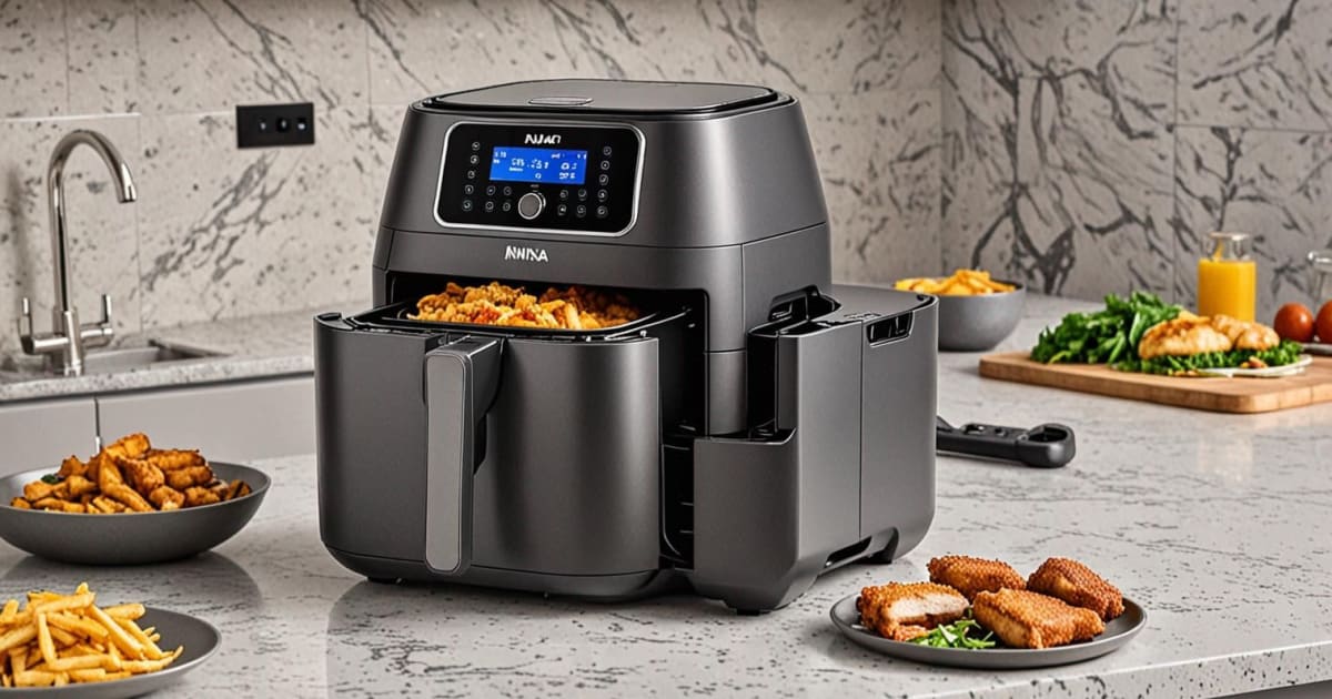 Snag the Ninja Foodi Dual Zone Air Fryer at Its Lowest Price Ever on eBay!
